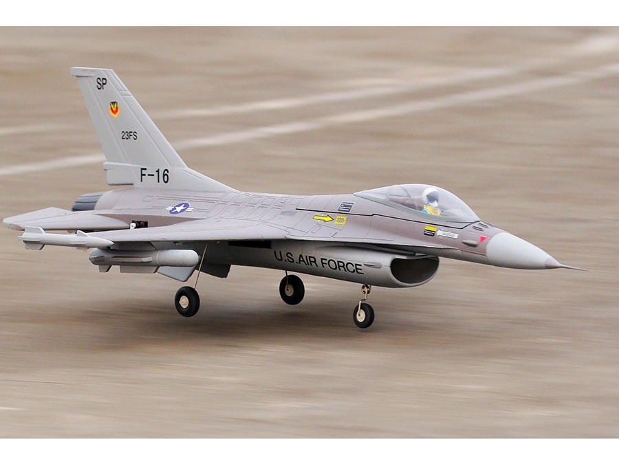 FMS EDF Jet 64mm F-16 V2 - 730mm - PNP-Set - RocHobby – Bild 3