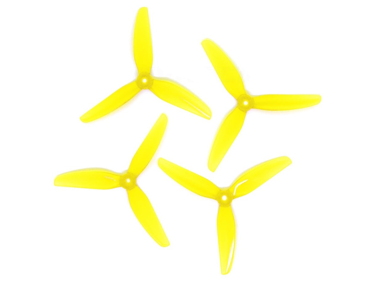 HQ Props Durable 5.1x4.1x3 - 2x CW / 2x CCW - gelb - POPO kompatibel
