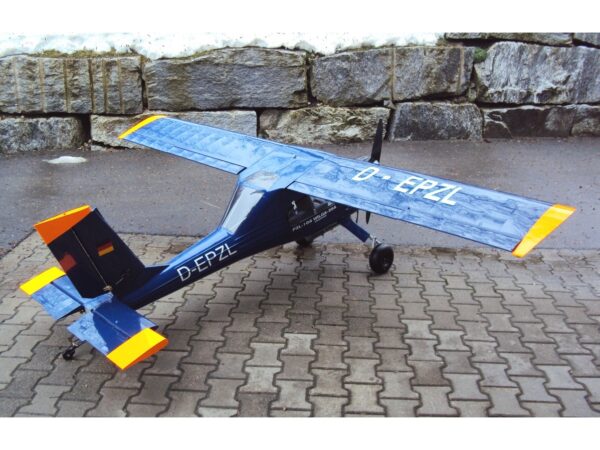 PZL-104 Wilga 100ccm, Spw. 3000mm, blau, ARF-Modell von Skysun Hobbies – Bild 2