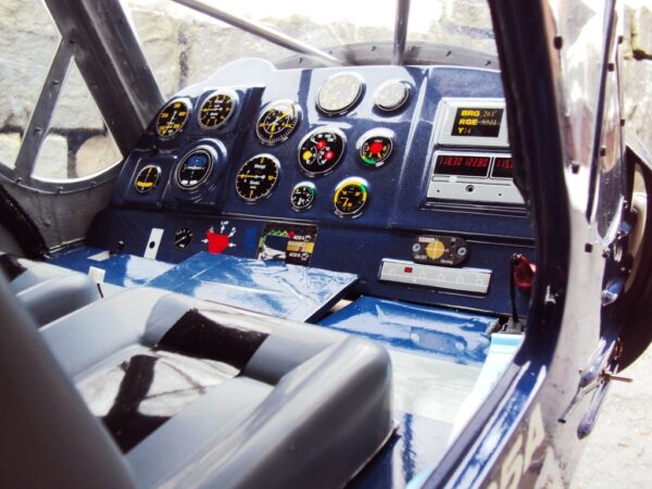 PZL-104 Wilga 100ccm, Spw. 3000mm, blau, ARF-Modell von Skysun Hobbies – Bild 5