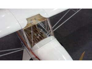 Frontscheibe zu Piper J3 - weiss, Spw 4000mm, Skysun, Defekt