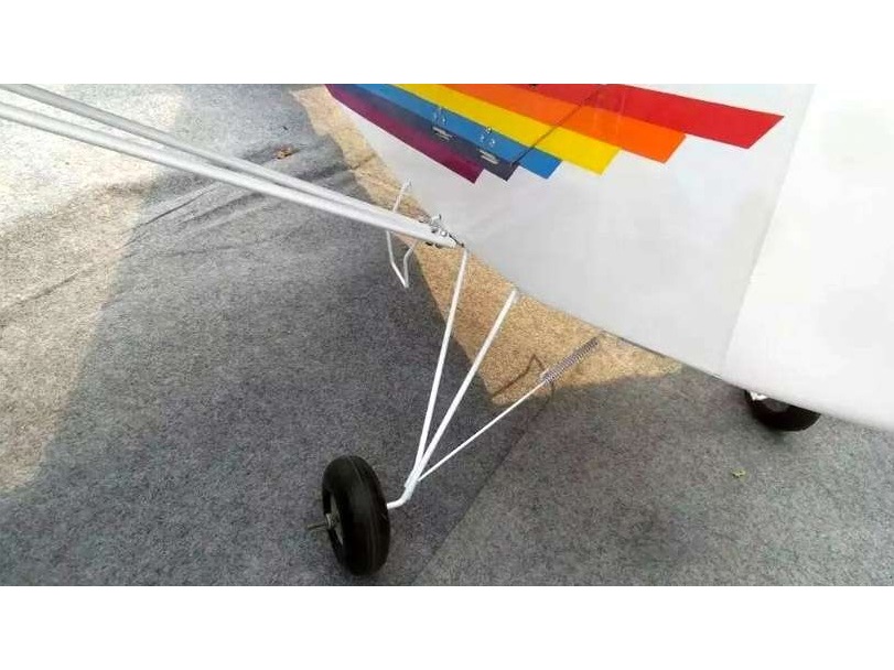 Piper J-3 - ROT - 100ccm, Spw 4000mm, ARF-Set, Skysun Hobbies – Bild 5
