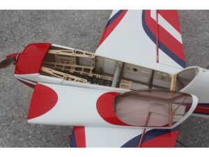 Kabinenhaube zu Slick540 EX, 70E, Spw 1550mm, Goldwing/ARF