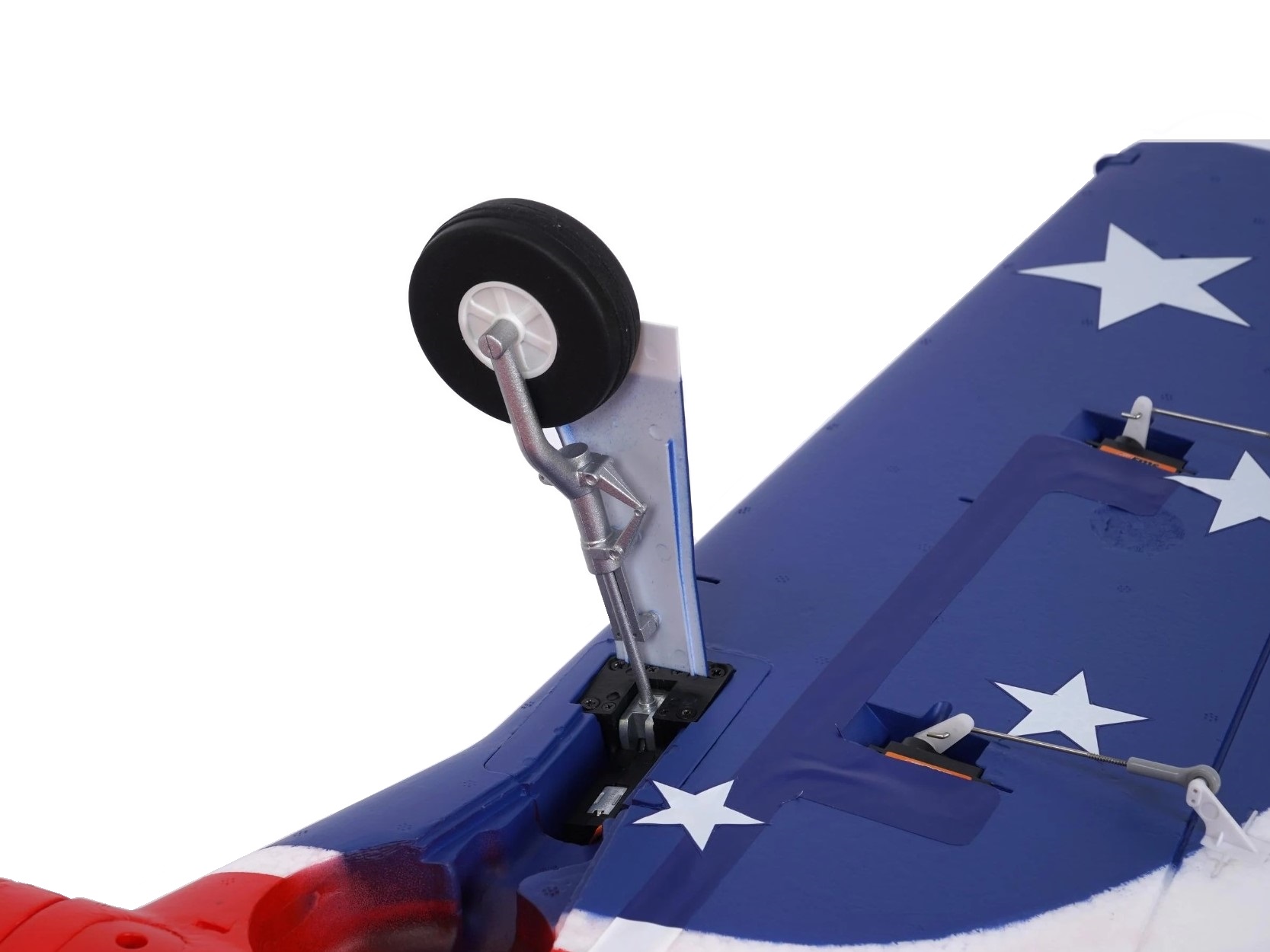 Miss America Mustang P-51 - V2, Spw 1070mm, PNP-Set mit Gyro von FMS - FMS134PMA REFV2 – Bild 4