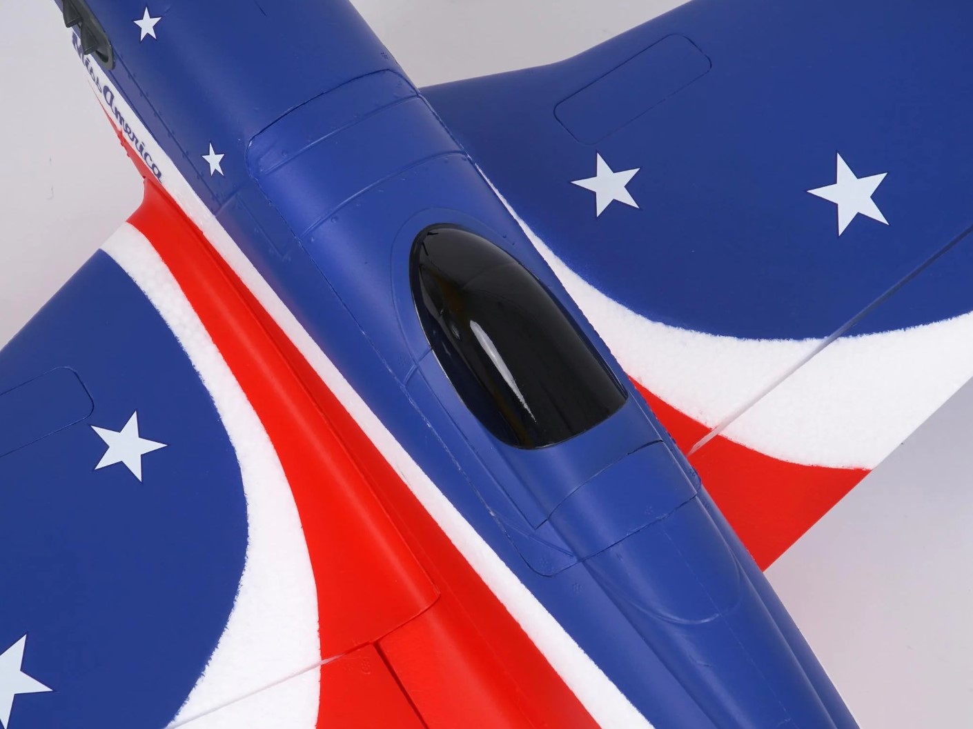 Miss America Mustang P-51 - V2, Spw 1070mm, PNP-Set mit Gyro von FMS - FMS134PMA REFV2 – Bild 6