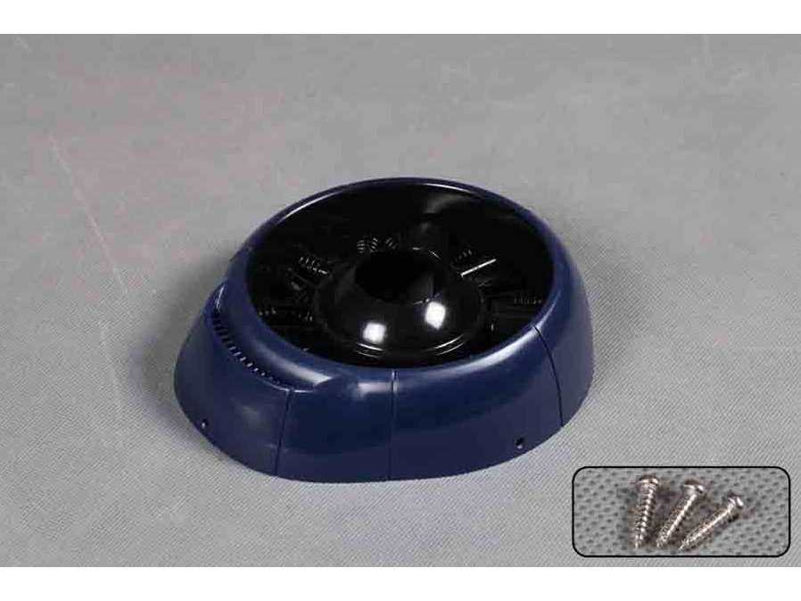 Motorabdeckung zu Corsair F4U, 1400mm, FMS - SV124-BLU