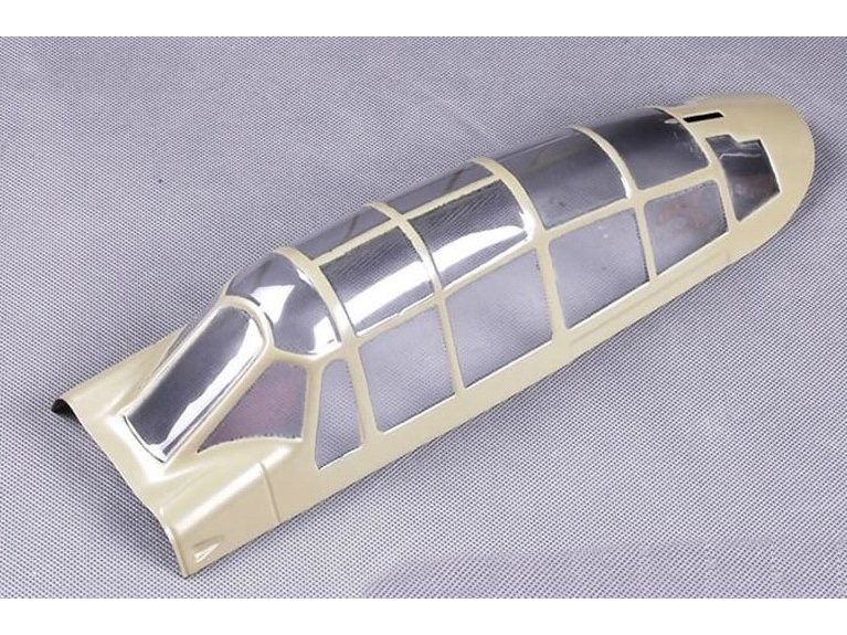 Kabinenhaube zu Mitsubishi Zero, 1400mm, FMS - MJ106-GRY
