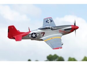 Giant Mustang P-51D Red Tail, Spw 1700mm, PNP-Set von FMS - FMS041P
