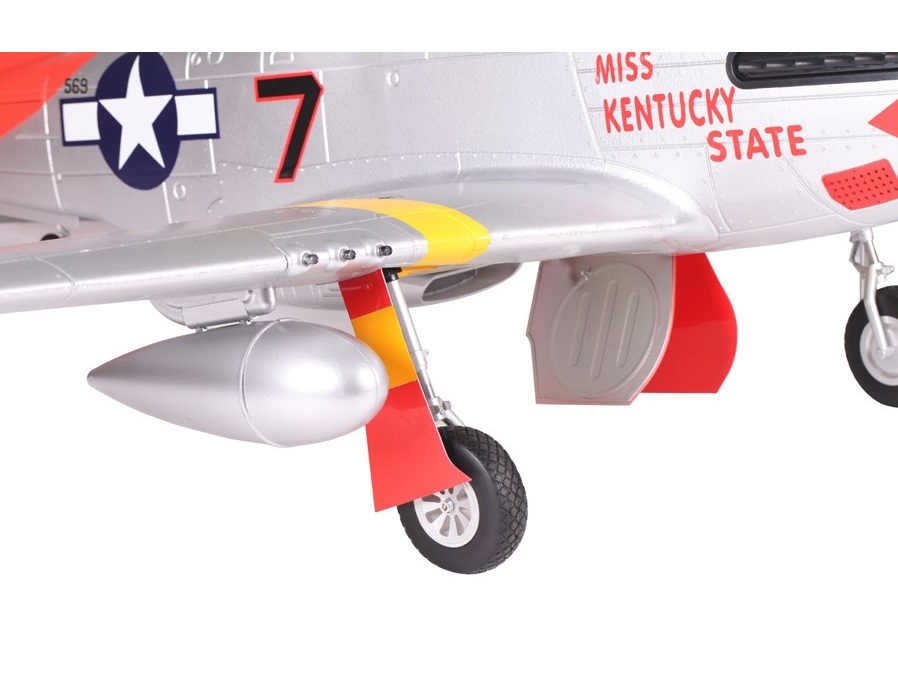 Giant Mustang P-51D Red Tail, Spw 1700mm, PNP-Set mit Gyro - FMS - FMS041P-REFV2 – Bild 5