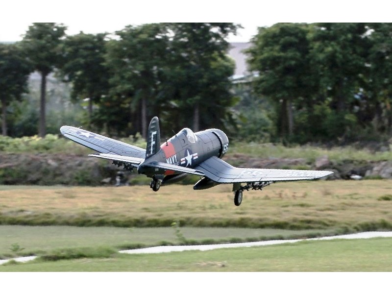 Giant Corsair F4U - V3, Spw 1700mm, PNP-Set von FMS - FMS130P – Bild 6
