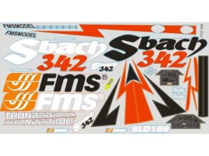 Aufkleber / Sticker zu Sbach 342, 1300mm, FMS - SY120