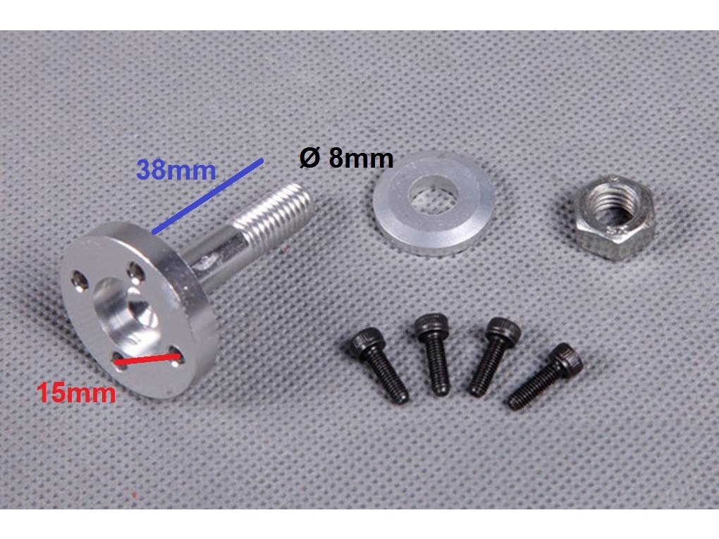 Propeller-Adapter zu 1.4m F3A Olympus/Beaver, FMS - FMSDZ005 – Bild 2