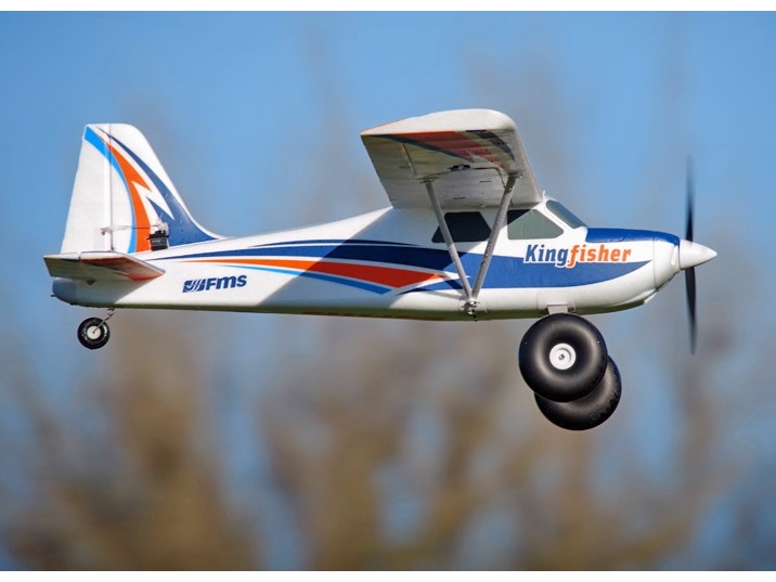 FMS Kingfisher Multi-Trainer - Deluxe mit Gyro, Spw 1400mm, PNP-Set – Bild 3