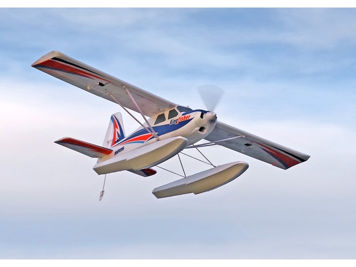 FMS Kingfisher Multi-Trainer - Deluxe mit Gyro, Spw 1400mm, PNP-Set – Bild 5