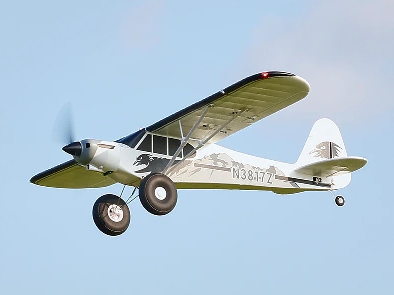 FMS PA-18 Piper Super Cub - 1300mm - PNP-Set mit Gyro - FMS138P REFV3 – Bild 4