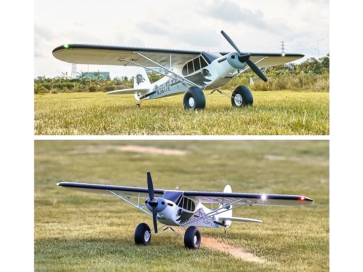 FMS PA-18 Piper Super Cub - 1300mm - PNP-Set mit Gyro - FMS138P REFV3 – Bild 5