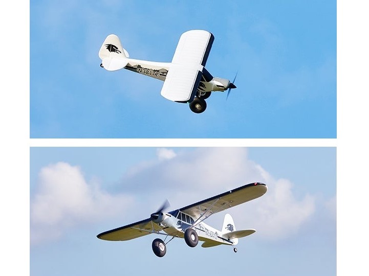 FMS PA-18 Piper Super Cub - 1300mm - PNP-Set mit Gyro - FMS138P REFV3 – Bild 6