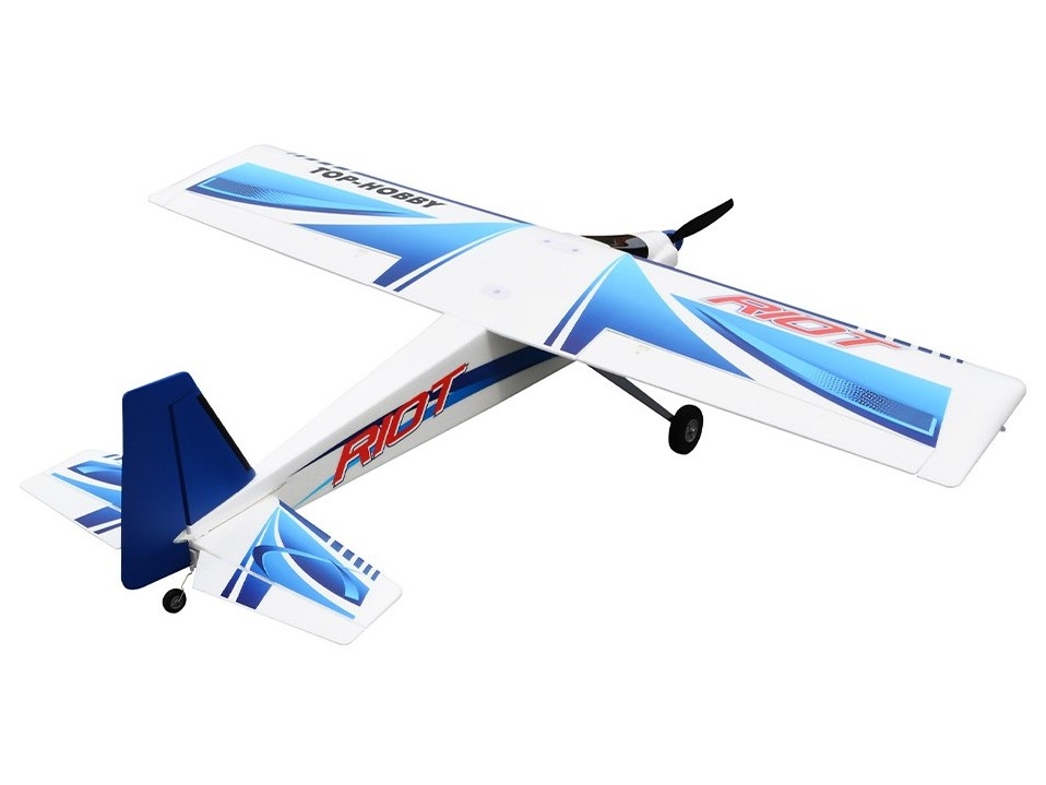 RIOT - Sport Trainer - blau, Spw 1400mm, PNP-Set, Top RC Hobby – Bild 3