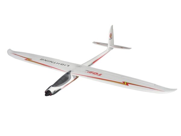 Elektrosegler Lightning, Spw 1500mm, PNP-Set, Top RC Hobby