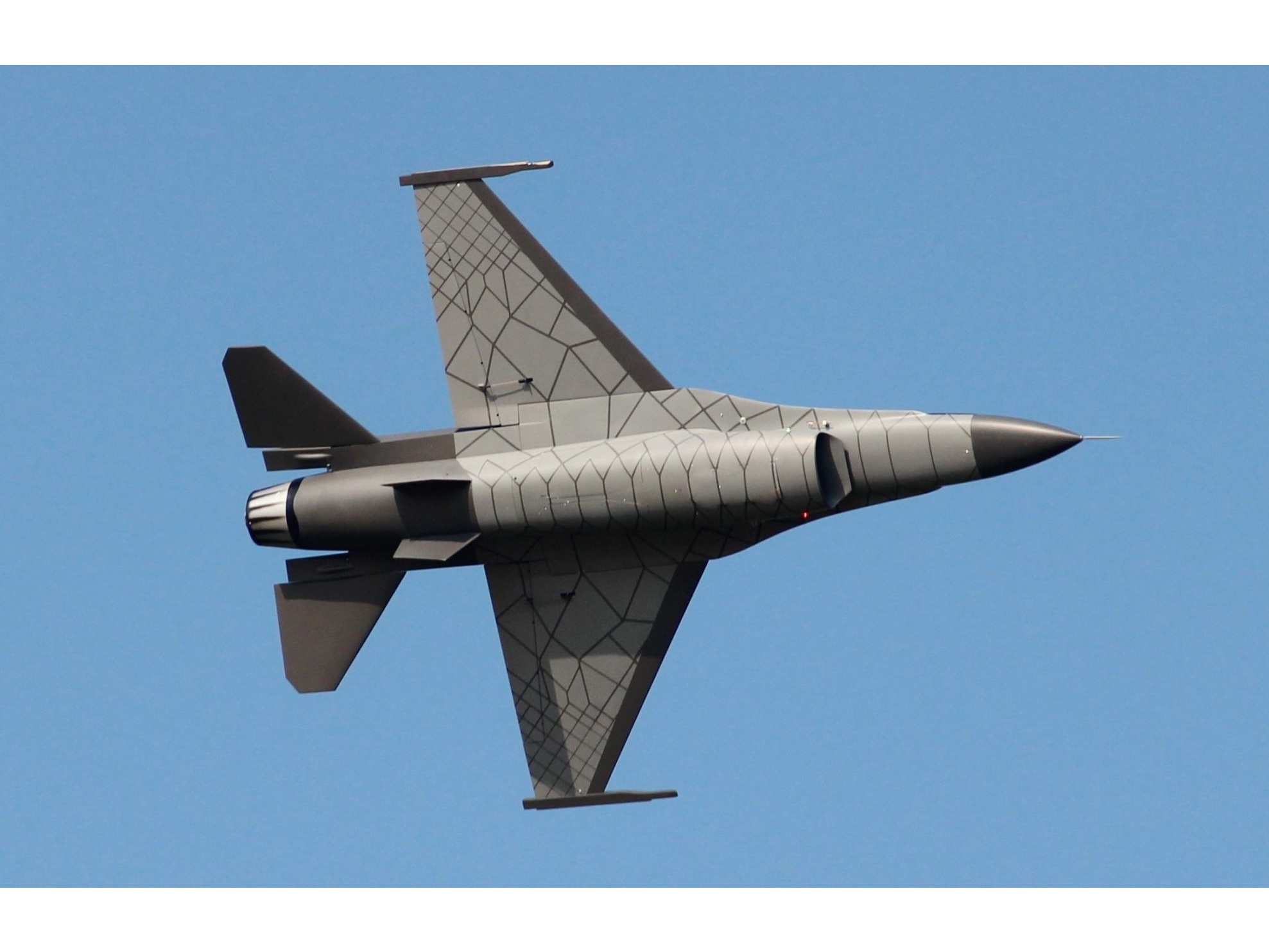 F-16 Fighting Falcon Turbinen Jet 1/5, Spw 2115mm, ARF-Set mit EZFW, Pilot-RC – Bild 2