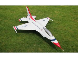 F-16 Thunderbird Turbinen Jet 1/5, Spw 2115mm, ARF-Set mit EZFW, Pilot-RC