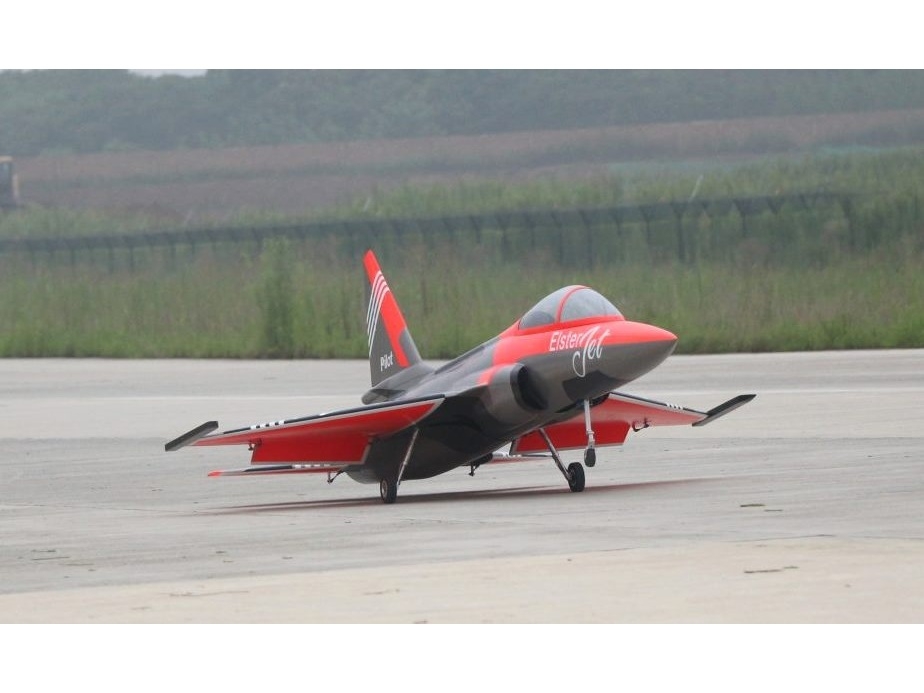 Elster Jet 2.2m FC1 - 3D-Turbinen Jet, Spw 1329mm, ARF-Set mit EZFW, Pilot-RC – Bild 4
