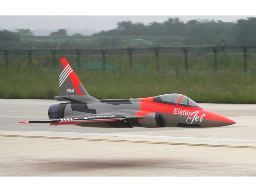 Elster Jet FC1 3.05m - 3D-Turbinen Jet, Spw 1900mm, ARF, inkl. EZFW, Pilot-RC – Bild 5