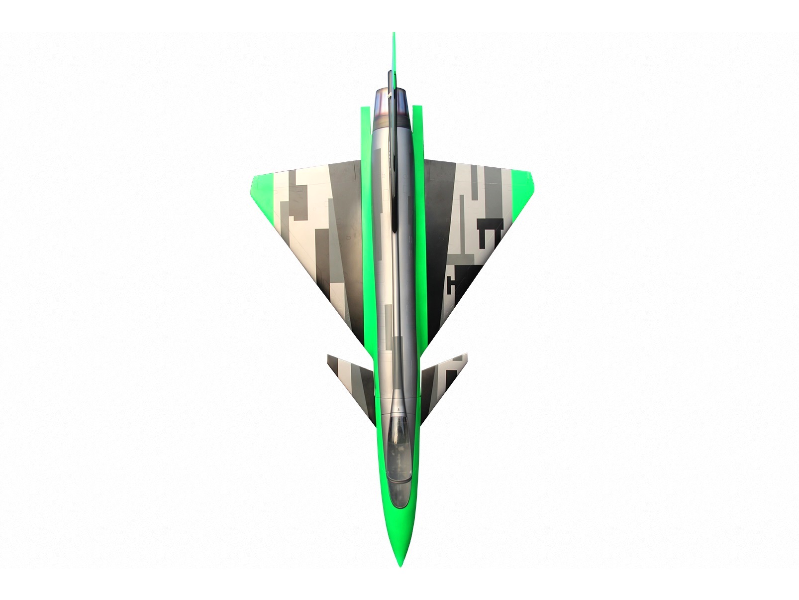 Chengdu J-10-B - 3D-Turbinen Jet, Spw 1677mm, ARF-Set, Pilot-RC