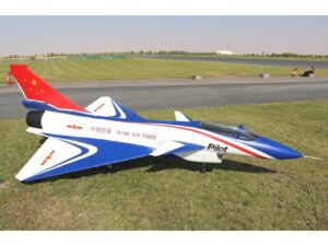 Chengdu J-10-B - 3D-Turbinen Jet, Spw 1677mm, ARF-Set mit EZFW, Pilot-RC