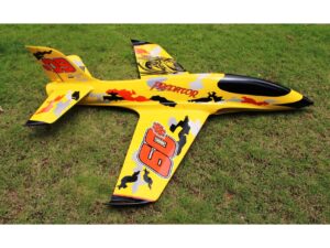 Full Composite Predator Turbinen Jet Spw 1600mm, ARF-Set mit EZFW, Pilot-RC