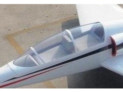 Kabinenhaube weiss zu Dolphin-Jet 2200mm, Pilot-RC