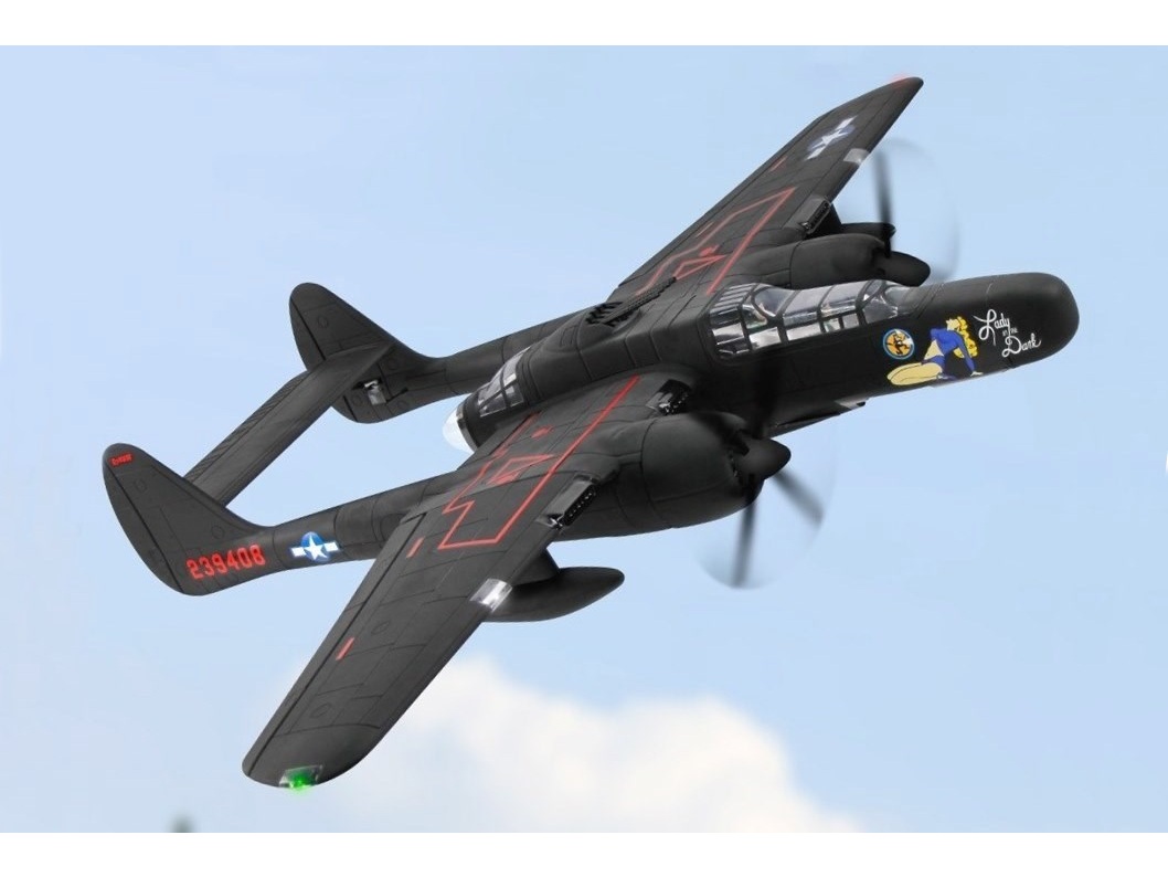 P-61 Black Widow, Spw 1500mm, PNP-Set von Dynam