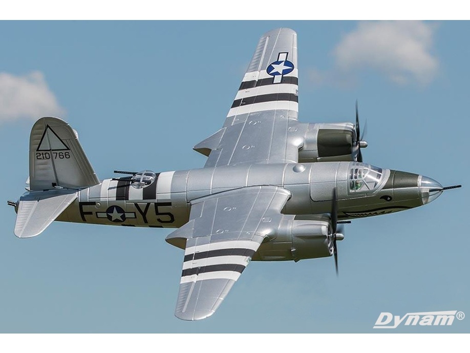 B-26 Marauder, Spw 1500mm, PNP-Set von Dynam
