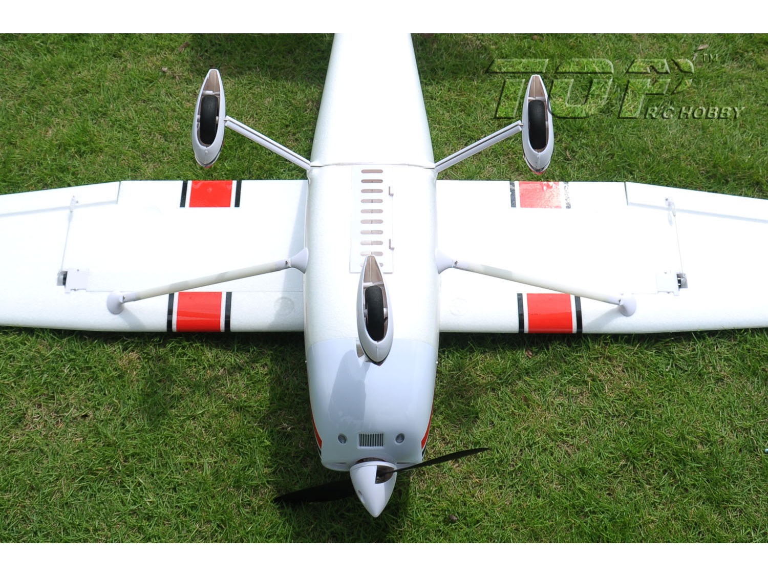Cessna 182 blau, 500C, Spw 1410mm, PNP-Version von Top RC Hobby – Bild 6