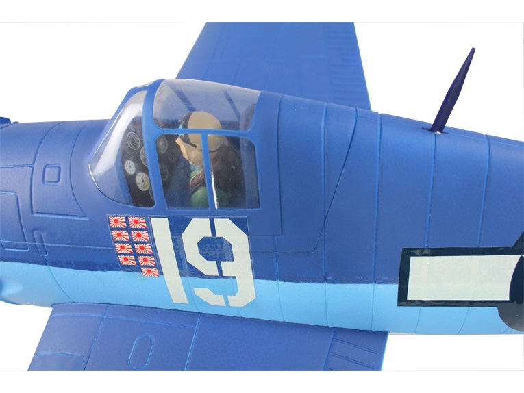 F6F Hellcat V2, Spw 1270mm, PNP-Modell von Dynam – Bild 5