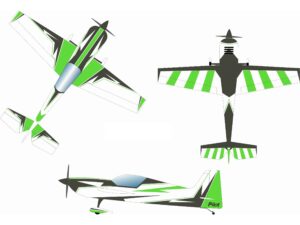 Laser 73 - electro, 30-40ccm, Spw 1850mm, ARF-Set, PILOT-RC