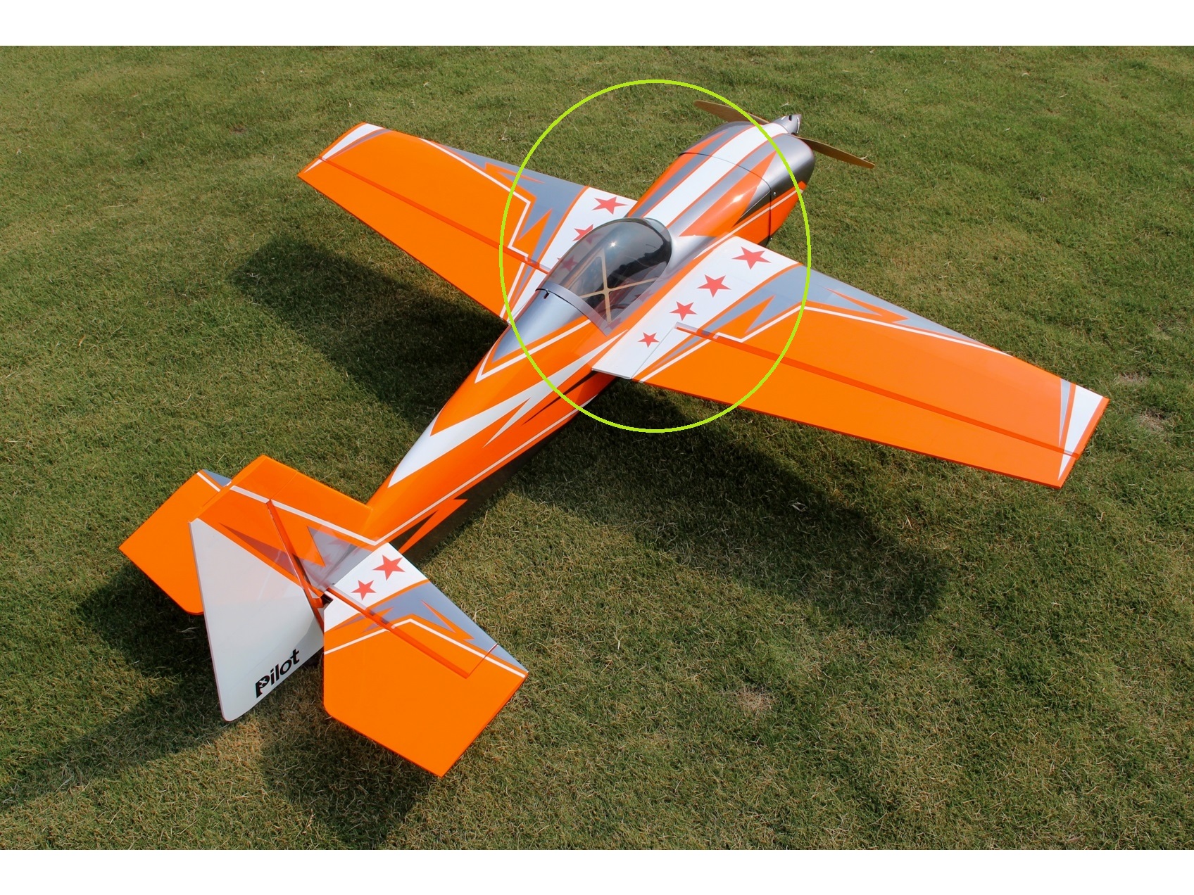 Spinner zu Laser V3 103, 80-120ccm, Spw 2610mm, PILOT-RC