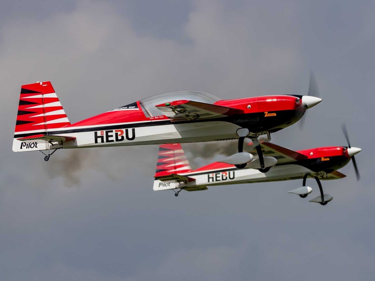 EXTRA NG-103 - CFK / Carbon, Custom Scheme, 100ccm Spw 2600mm, ARF-Set PILOT-RC