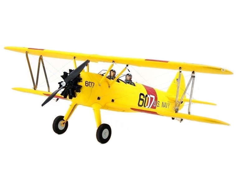 Stearman PT-17, Spw 1300mm, PNP-Set von Dynam – Bild 2
