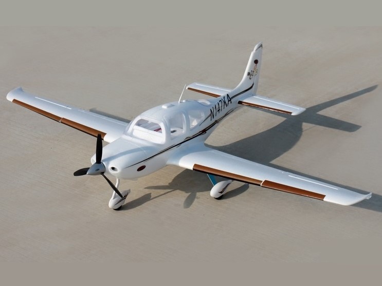 Cirrus SR22 V2 - weiss, Spw 1400mm, PNP-Modell aus EPO von Dynam – Bild 2