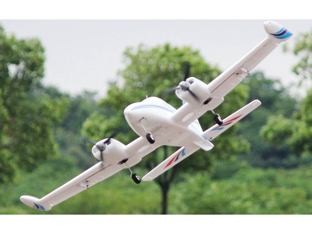 Cessna 310 Grand Cruiser V2 - RED, Spw 1280mm, PNP-Modell von Dynam – Bild 5