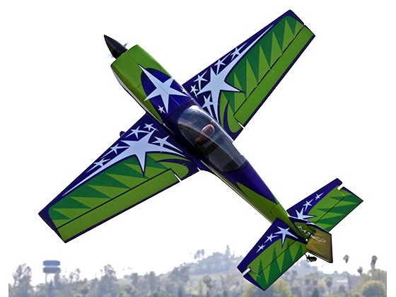 Giant MX2 Aerobatic blau Spw. 1400mm PNP, aus EPO von Starmax