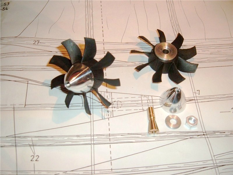 120mm Rotorsystem zu Jetfan-120 ECO und andere