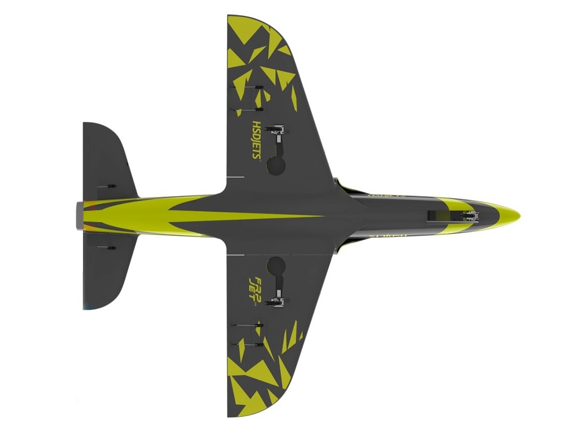 Full Composite Super Viper TurboJET, Spw 1800mm, PNP Ready for Turbine, HSDJETS – Bild 3