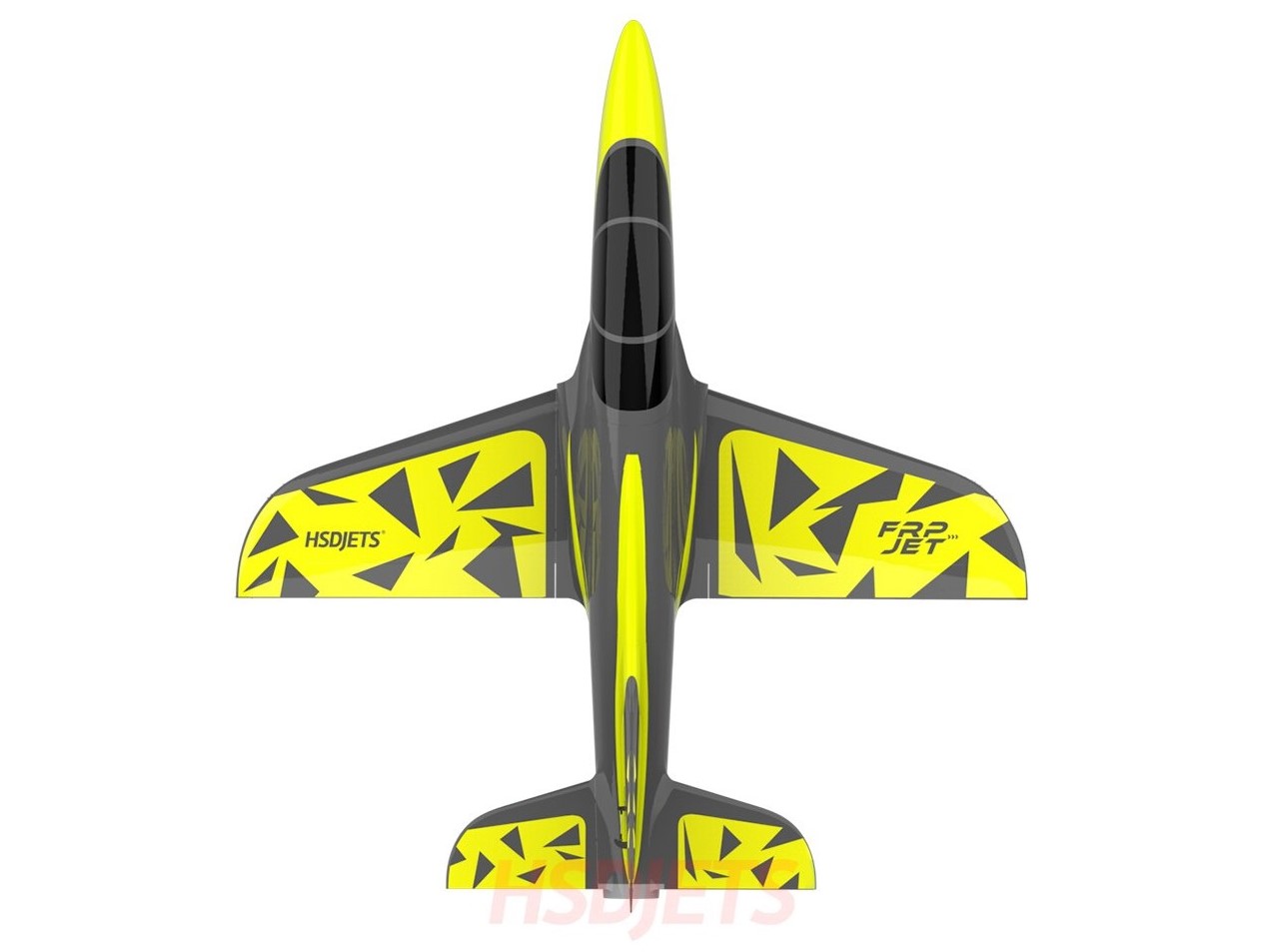 Full Composite Super Viper gelb/grau 120mm EDF, Spw 1800mm, PNP-Set, HSDJets – Bild 3