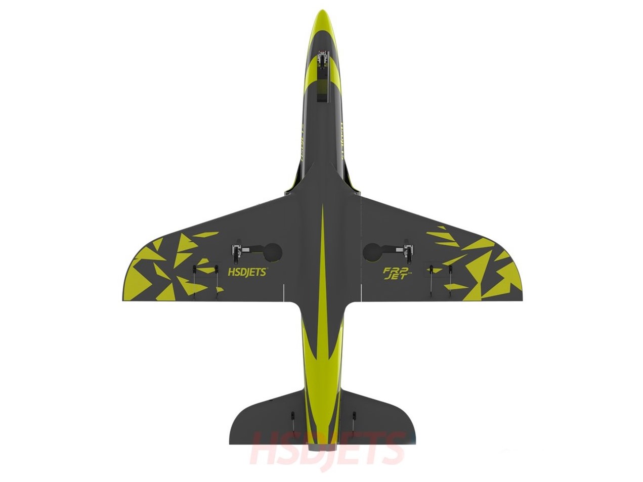 Full Composite Super Viper gelb/grau 120mm EDF, Spw 1800mm, PNP-Set, HSDJets – Bild 4