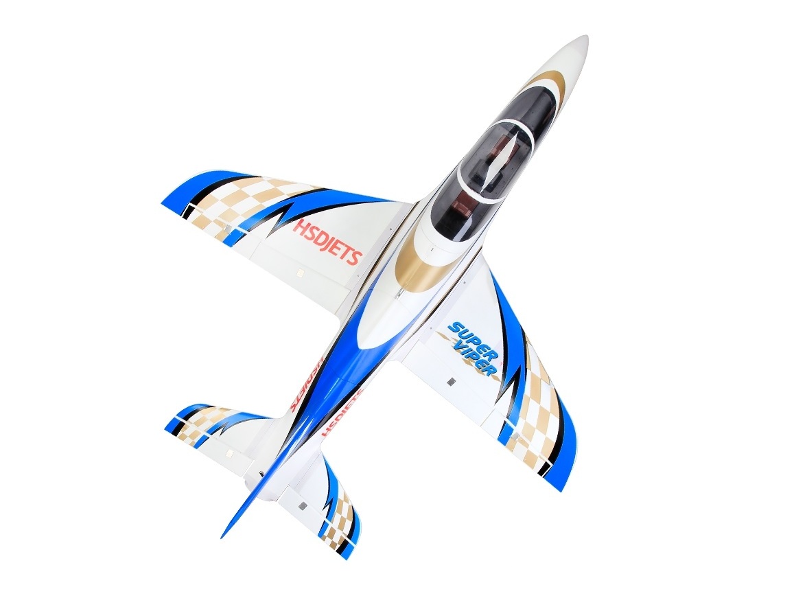 Turbo Super Viper Blue-Gold V3, Spw 1500mm, ready for Turbine, PNP-Set, HSDJETS – Bild 2