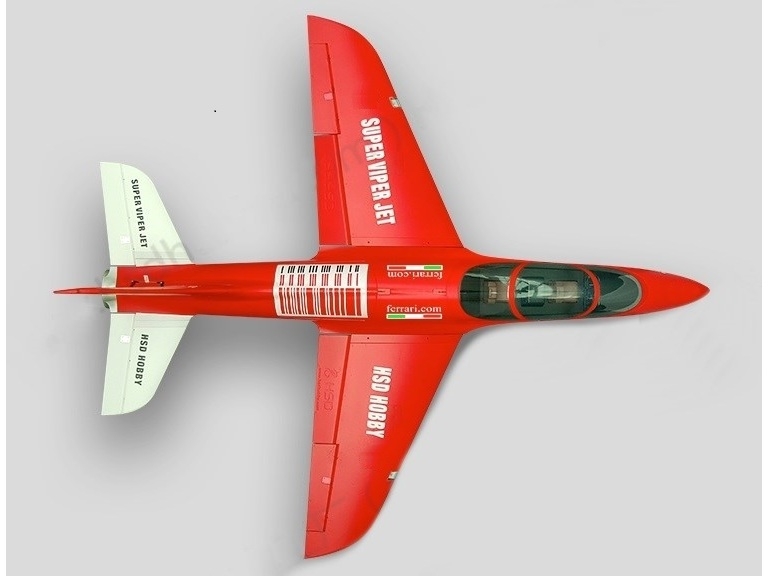 Turbo Super Viper Red-Race V3, Spw 1500mm, ready for Turbine, PNP-Set, HSDJETS – Bild 2