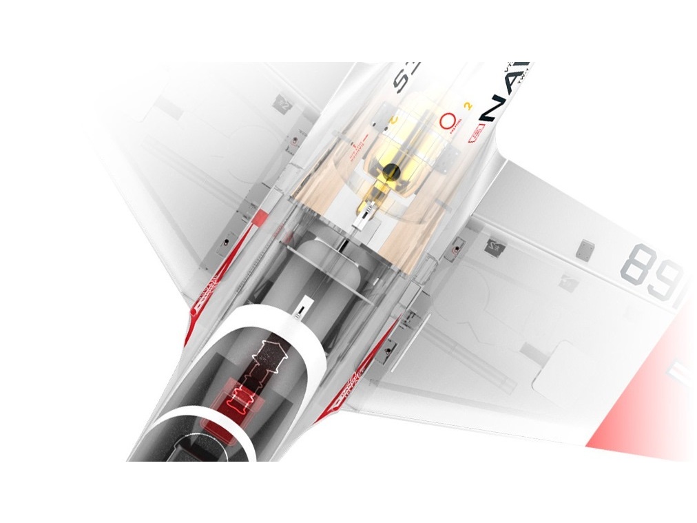 Turbo Super Viper Navy V3, Spw 1500mm, ARF-Set, HSDJETS – Bild 4