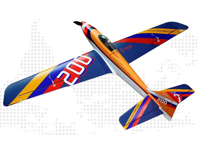 Furious 200, Spw 1292mm, ARF-Modell, HSDJets